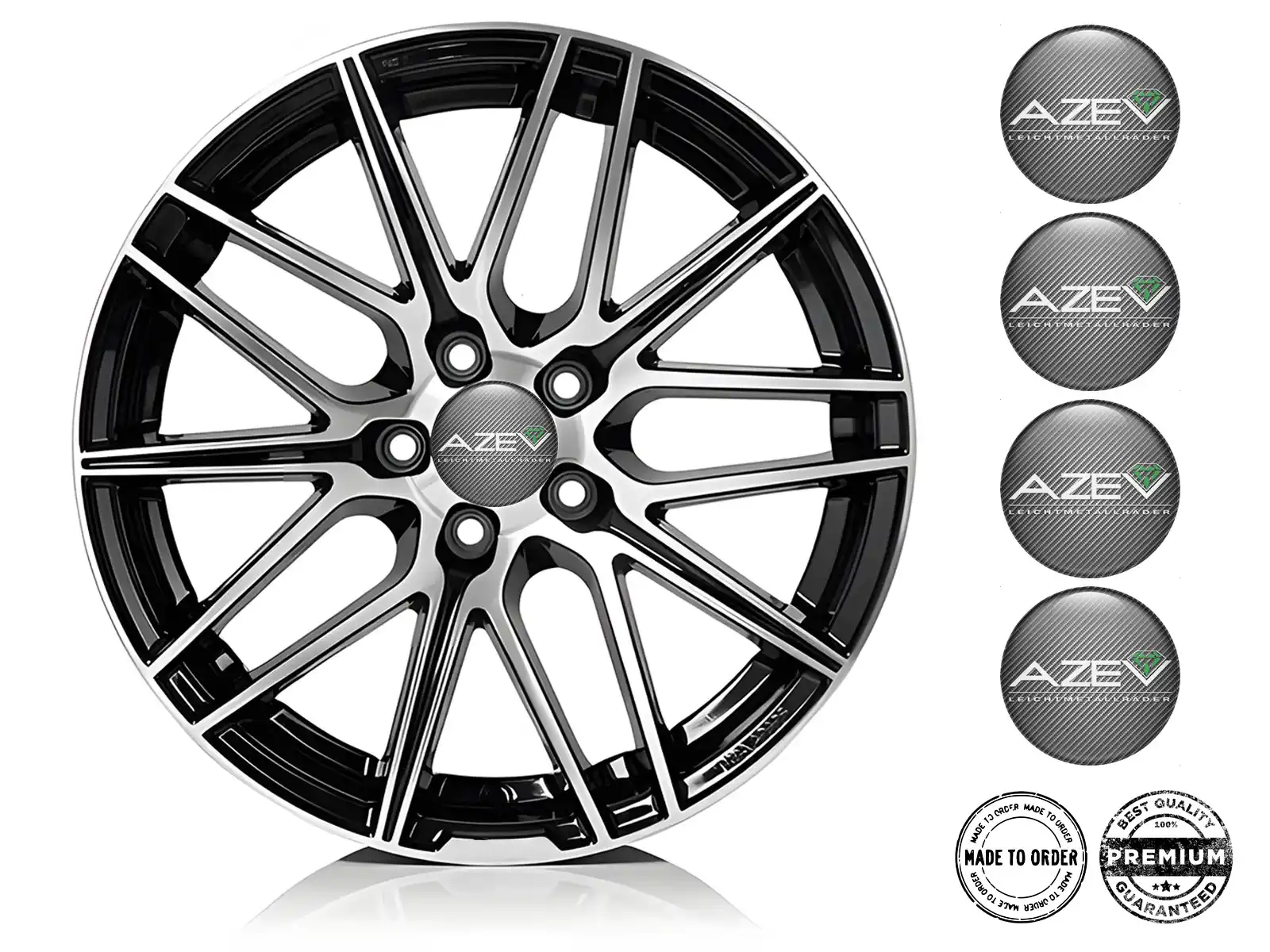 Azev Calcomanía de Aro Estilo Edición de Cúpula Premium